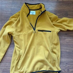 Goodfellow & Co Men's Mustard Zip-Up Sweater